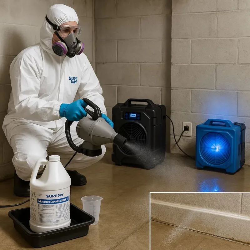 Sanitization and Odor Removal process in Clemson, SC