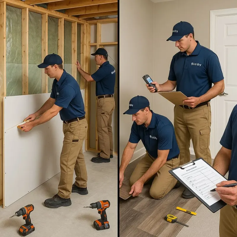 Repairs and Reconstruction process in Clemson, SC